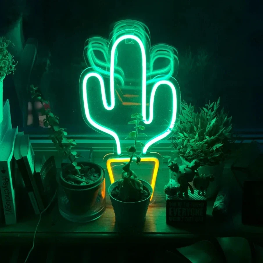 Neon cactus